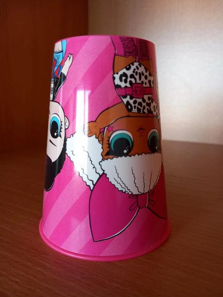 L.o.l pohár, tvrdený plast 260 ml,