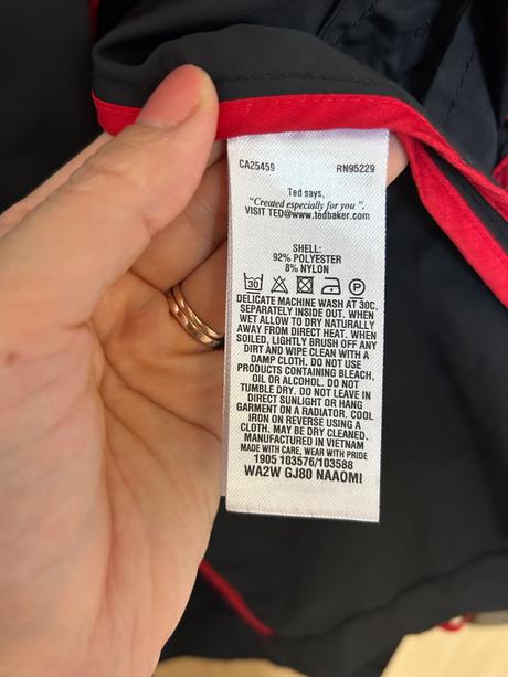 Ted baker jarná bunda veľkosť 2 ako s, s