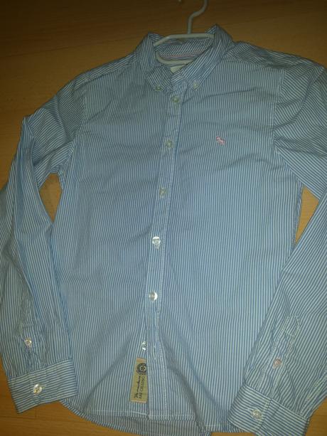 Modra pruhovana kosela h&m, h&m,152