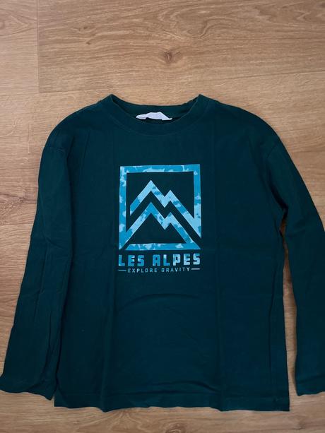 Tričko s potlačou 134/140, h&m,134