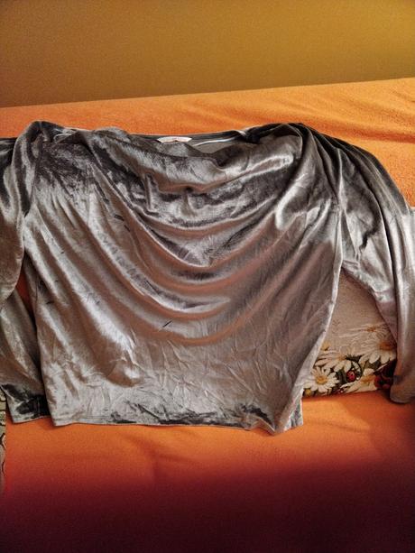 Zamatový top, camaieu,xl