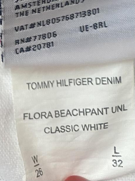 Tommy hilfiger letné nohavice, tommy hilfiger,m
