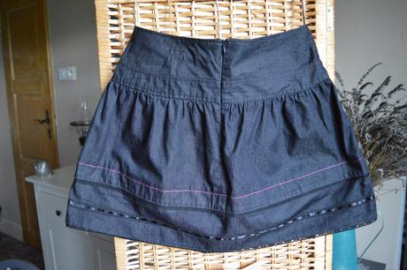 Ďžínsová sukňa, river island,m