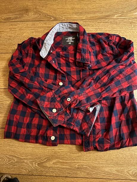 Predám frajerskú košeľu, h&m,128