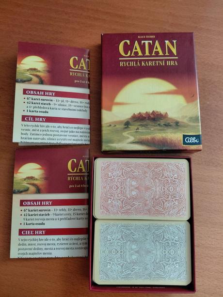 Catan - rychlá karetní hra,