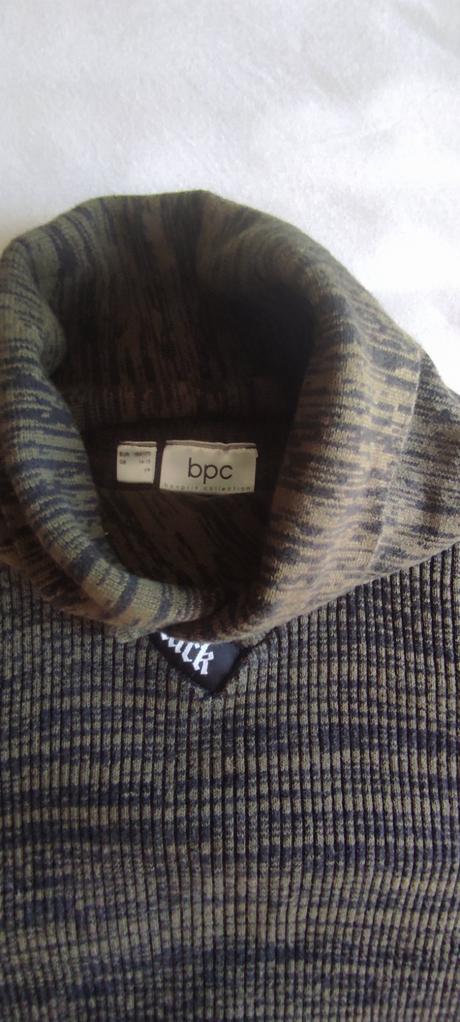 Pulovrik so šálovým golierom, bonprix,164