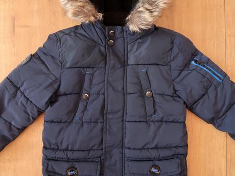 Chlapčenská predĺžená zimná bunda c&a 122 (6-7 r.), c&a,122