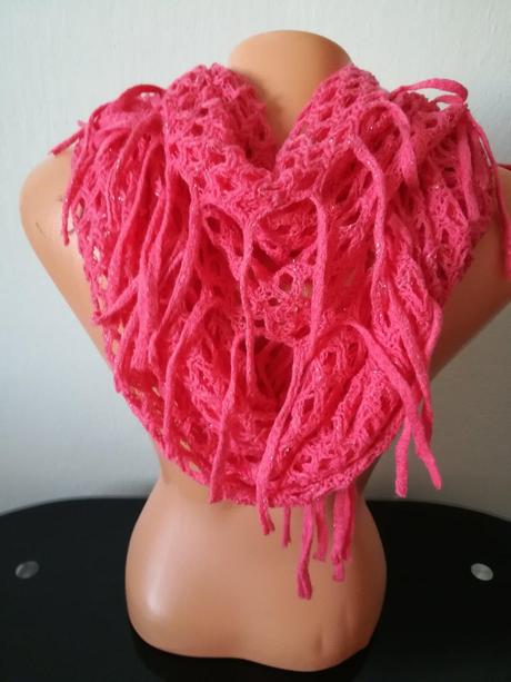 Šál lososovej farby 2, 