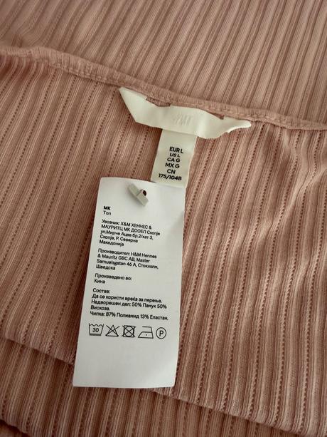 H&m luxusný romantický čipkovaný top, h&m,l