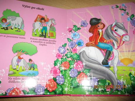 Kniha s pony puzzlami, 