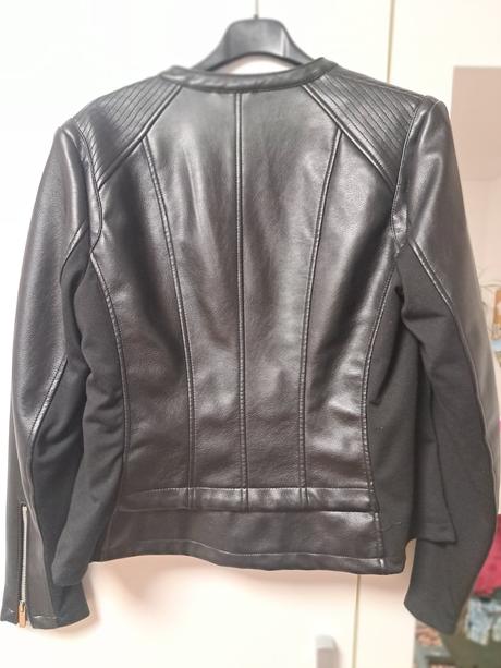 Koženková bunda, amisu,42