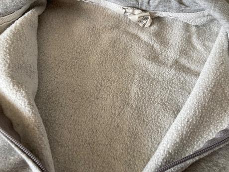 Zateplená mikina 134/140, h&m,134