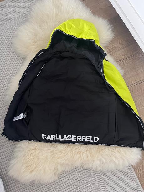 Original karl lagerfeld obojstranna vesta v174, 170