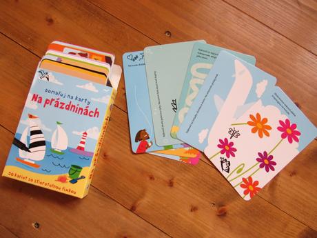Domaľuj na karty na prázdninách, 