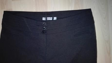 Dámske nohavice čierne veľ. 46, 46