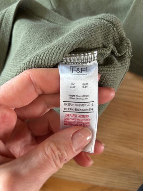 Tričká dlhý rukáv, f&f,98