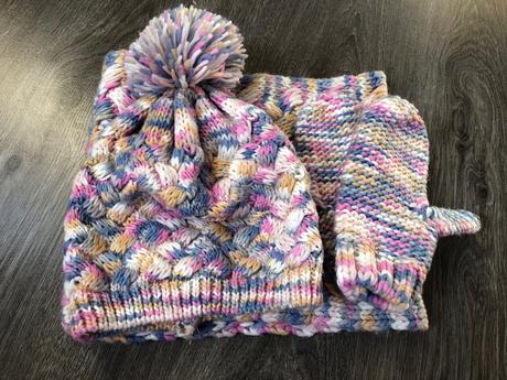 Set čispka , šal , rukavice 122-134, 122