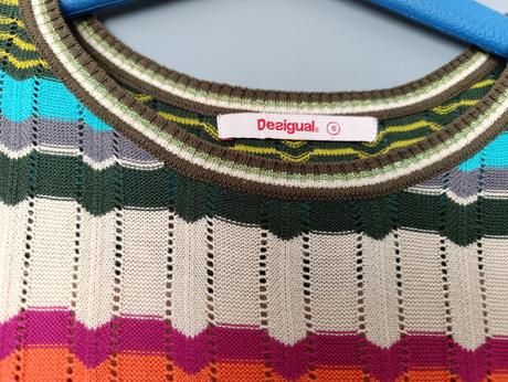 Ikonické pletené šaty., desigual,36