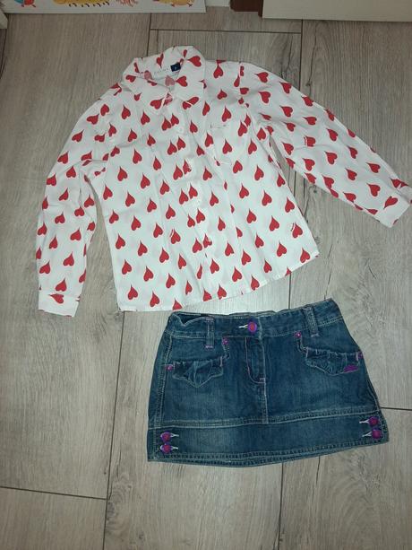Srdiečková blúzka, všade samé srdiečka, brums,116