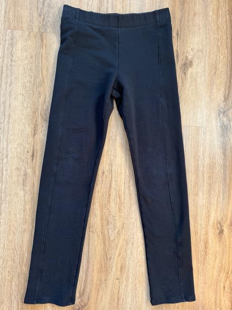 Cierne hrubsie leginy raz oblecene top stav, h&m,152