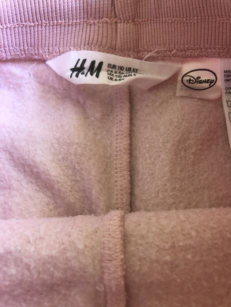 Tepláky, h&m,110