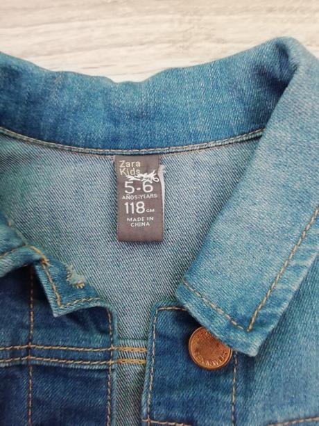 Krásne šatočky a riflová bunda zars, 116