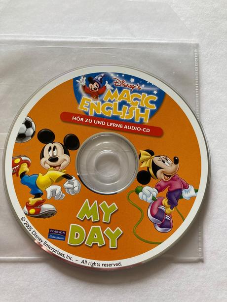 Disney's magic english mit cd my day mein tag, 