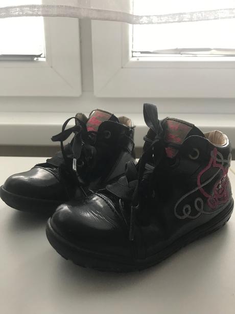 Topánky s mačičkou, geox,23
