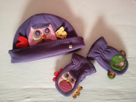 Set ciapka a rukavicky, next,74