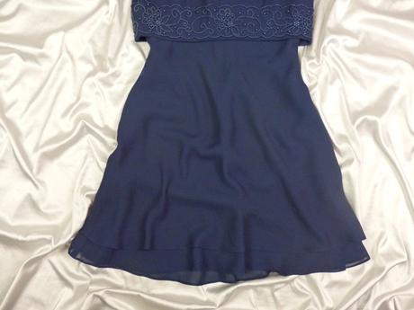 Kvalitné vintage spočenské šaty, 38