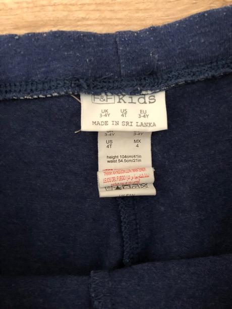 3/4 leginy, f&f,104