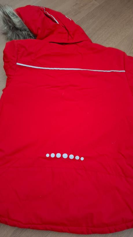 Zimna bunda, h&m,128