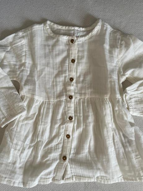 Ľahučká blúzka, biobavlna, veľ. 110-116, tchibo,116