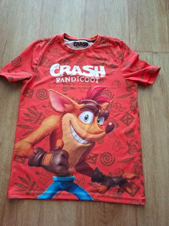 Tričko crash bandicoot 140, 140
