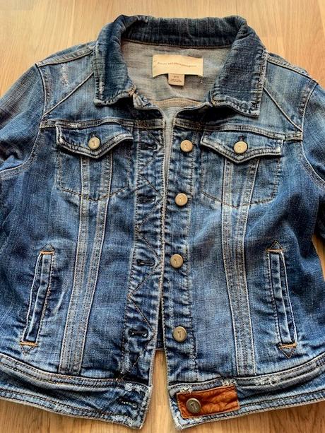 Modrá riflová bunda, xs