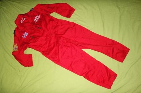 Letecka kombinezka na karneval red arrows,