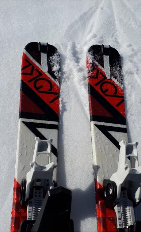 Skialp set lyze volkl /lyze viazanie brzdy pasy/, volkl,150-159 cm