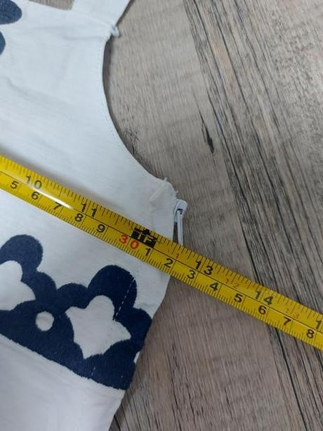 Bielo modré šaty gymboree, gymboree,128