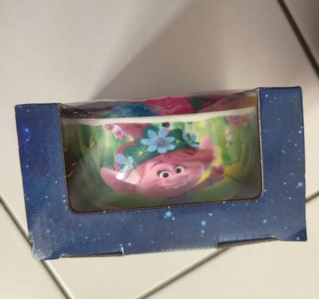 Trolls, miska + plyšová hračka, 