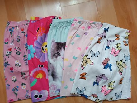 Letné šaty 4ks, h&m,122