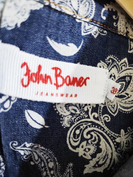 Riflová košeľa john baner, m