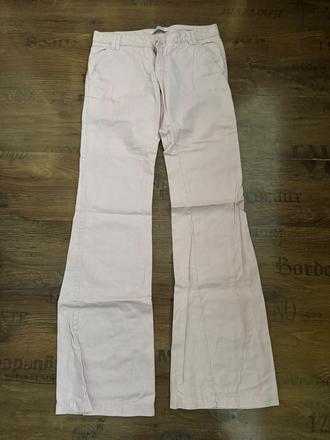 Ružové nohavice zara v.34, zara,34