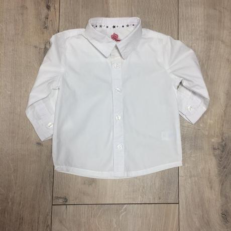 Košeľa biela chlapčenská c&a č.74, 6-9m, c&a,74