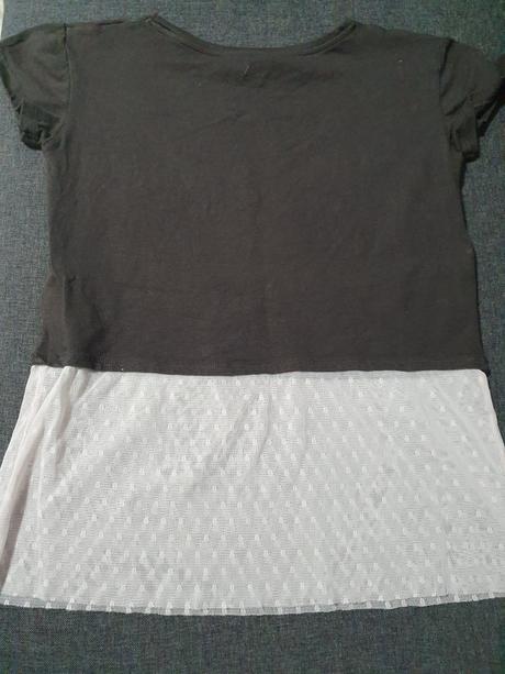 Tričko s volánom, h&m,134