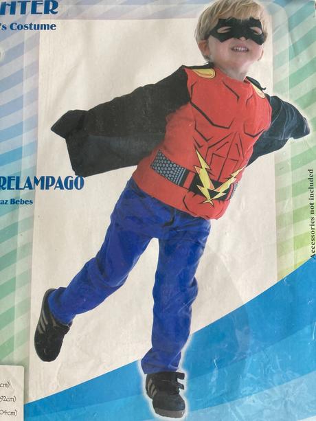 Kostým fighter capitan relampago, 