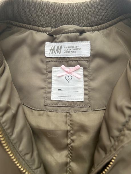 Prechodná bundička unicorn, h&m,110