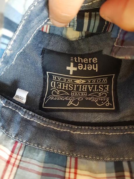 Kockovaná košeľa č. 134/140, c&a,134