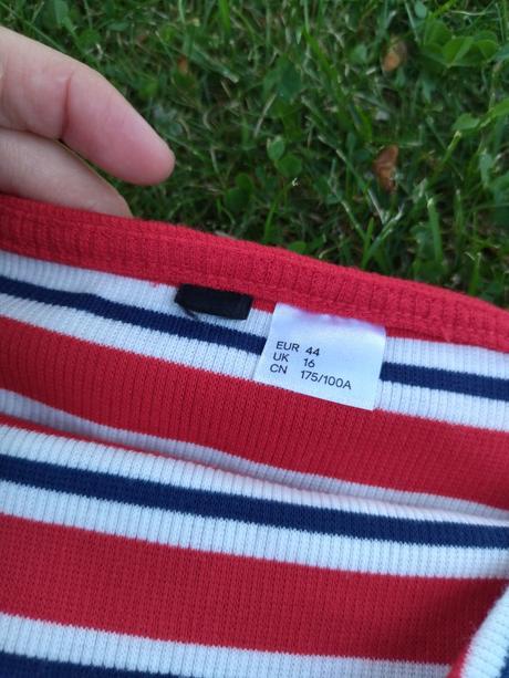 Pásikavé šaty, primark,m