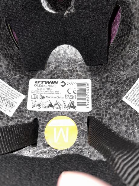 Cyklistická prilba b'twin, m