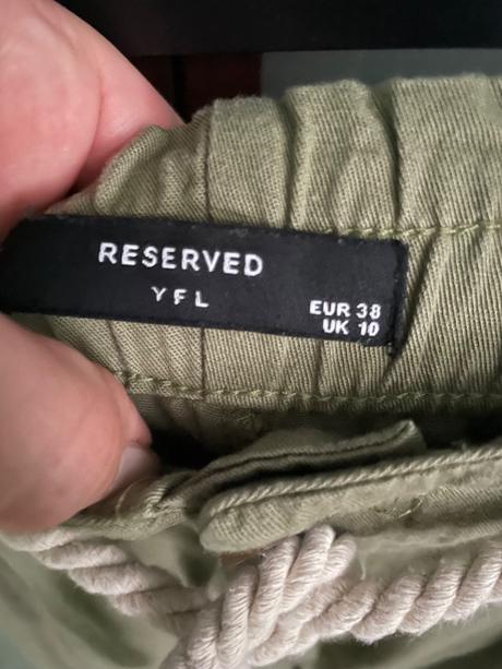 Padave nohavice, reserved,38